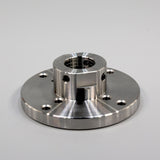 Hurricane Turning Tools, 4" Steel Faceplate For Wood Lathe, 1" x 8 TPI Hurricane Turning Tools