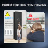 HEANVO 5 - Gun Safe Rifle, Long Gun Safe for Home Rifle and Pistols, Gun Safes & Cabinets with Drawer and Removable Shelf, Cabinet with Mute Function, Rifle Safe with LED Light HEANVO