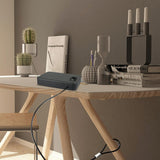 YIYITOOLS Pistol Safe, Portable Travel Gun Safe, Handgun Lock Box with Combination Lock for Home Desk Bedside Car, Black YIYITOOLS