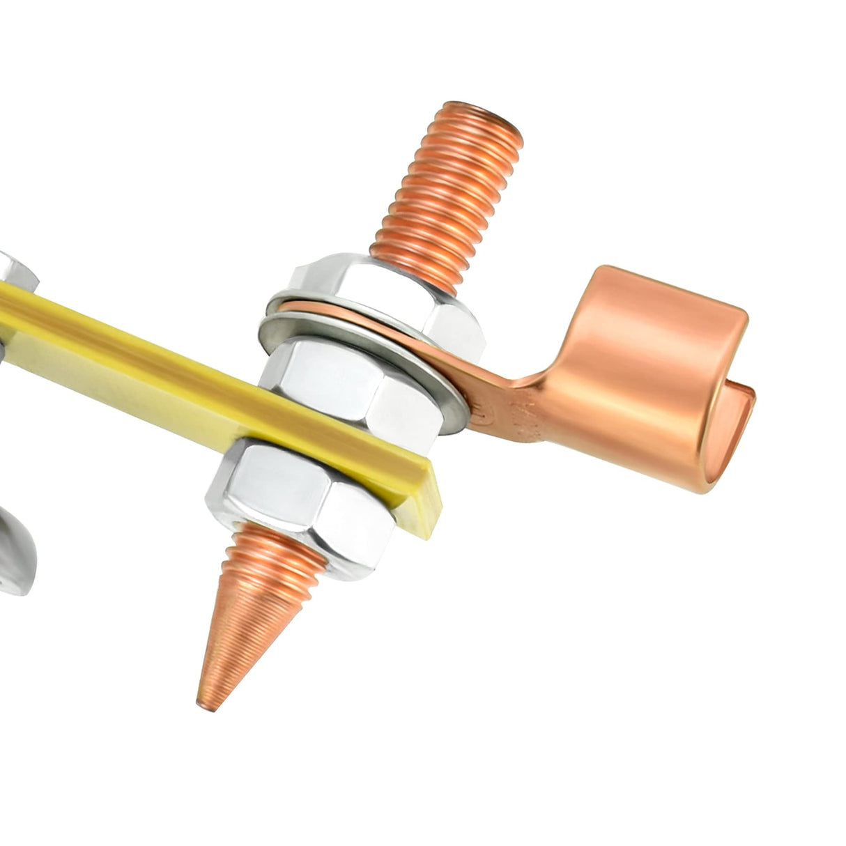 BAYTORY Upgrade Magnetic Welding Support Ground Clamp Tools, Welding Magnet Head Strong Magnetism Large Suction, Copper Tail Welding Accessories Stability Clamps BAYTORY