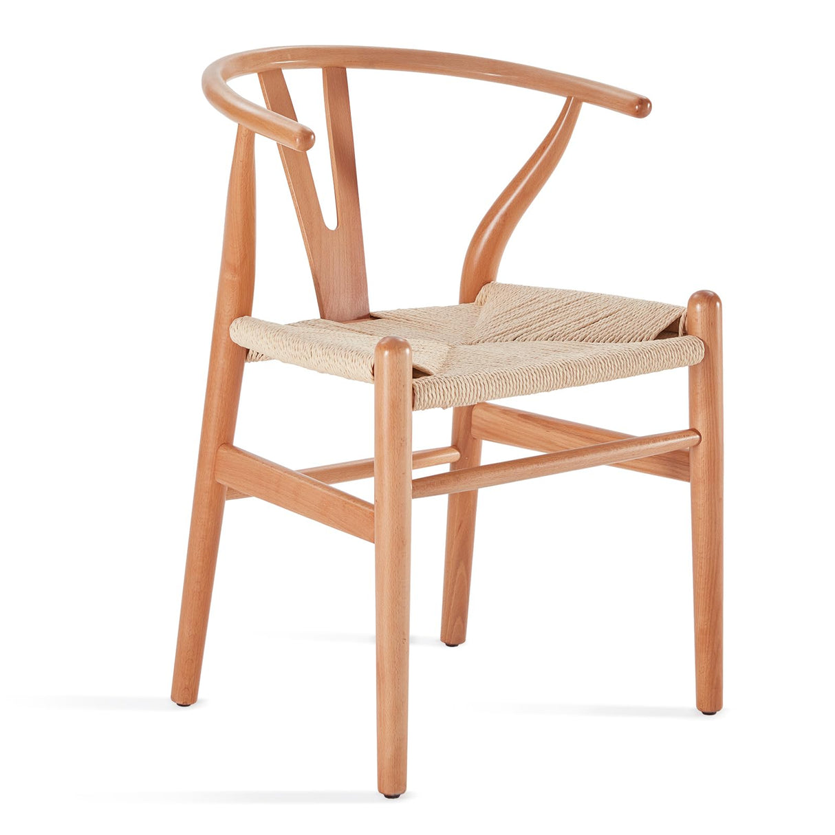 STARY Wood Wishbone Dining Room Chairs Mid Century Modern Wooden for Your Beach House, Fully Assembled STARY