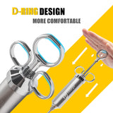 Ofargo Meat Injector, Meat Injectors for Smoking with 3 Marinade Injector Needles; Injector Marinades for Meats, Turkey, Brisket; 2-oz Ofargo