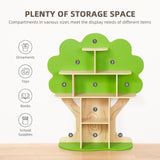 OOOK Kids Bookcase Tree Bookshelf for Kids Reading Nook, Montessori Book Shelf for Classroom, Kids Room, Playroom, Nursery OOOK