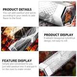Aushucu 2pcs Smoker Tube 12in Pellet Smoker Tube Stainless Steel Smoke Tube for Hot or Cold Smoking 5 Hours of Billowing smoke Portable BBQ Smoking tube Generator Electric Charcoal Gas Grill Smoker aushucu