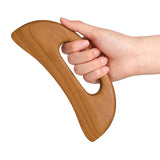 Wooden Cellulite Massager, Body Guasha Tool Lymphatic Drainage Massager Muscle Scraper Back Massage Tool Relieve Muscle Fatigue, Body Gua Sha Paddle Anti Cellulite Tool for Women and Men Mozeat Lens