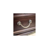 HomeStock 8 Gun Cabinet with Locking Tempered Glass Door and Locking Drop Down Door, Safe Gun Cabinet HomeStock