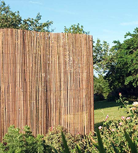Bamboo Slat Fence, 5'H x 14'L MGP