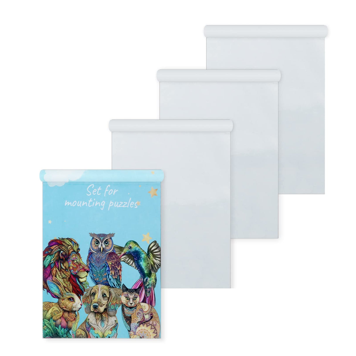 MAIKESUB 4 Pcs Double Sided White Sublimation Blank Polyester Flags for Garden and Yard Canvas BannerLawn Garden Flags DIY Halloween Decorative Flag MAIKESUB