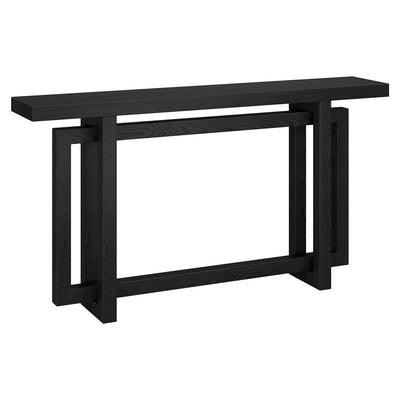 Henn&Hart Breslow Console Table, 55" Wide, Black