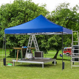 NEWBULIG Pop Up Canopy 9.5x9.5 FT Easy Up Tents for Camping Parties Events Beach Backyard Portable Outdoor Shelter Heavy Duty Instant Sun Shade with Sand Bags NEWBULIG