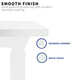 VIVO Universal 60 x 30 inch Table Top for Standard and Sit to Stand Height Adjustable Home and Office Desk Frames, White Desktop, DESK-TOP60-30W VIVO