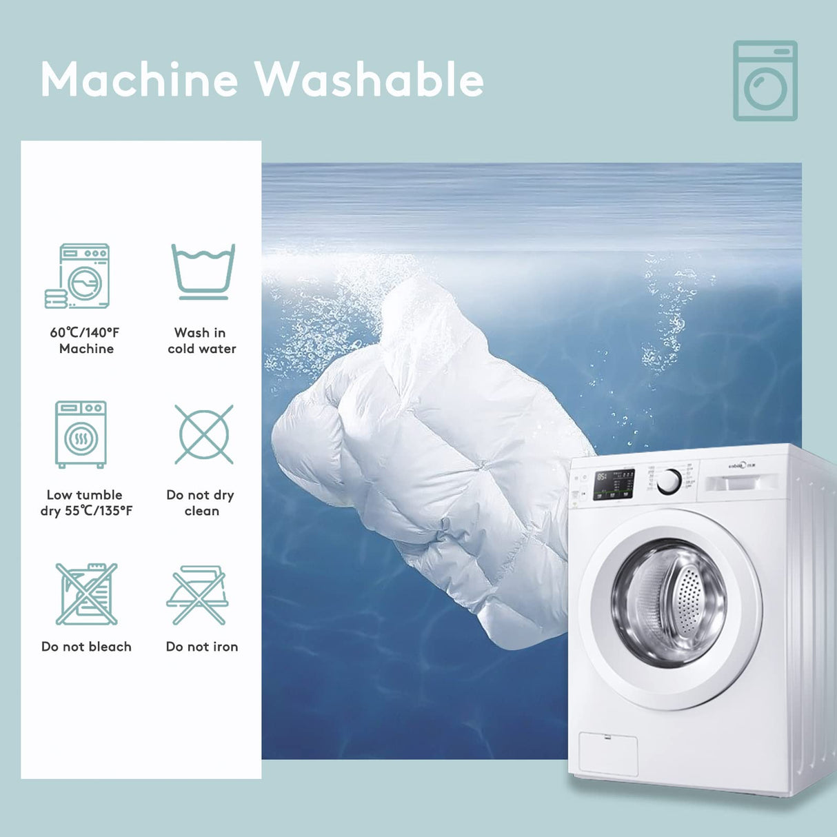 SameBed Mattress Topper King,Extra Thick Mattress Pad Cover for Back Pain,Cooling Mattress Protector with 8-21 Inch Deep Pocket,Overfilled Down Alternative Filling SameBed