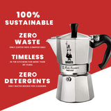 Bialetti Moka Express 6 Cup, 1 EA, silver, 6800, 06800 Bialetti