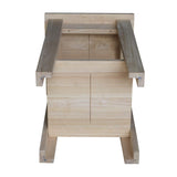 International Concepts Shaker Plant Stand, Unfinished IC International Concepts