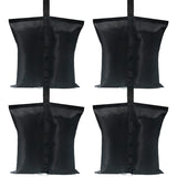 ABCCANOPY Canopy Weights 120 LBS Gazebo Tent Sand Bags,4pcs-Pack (Black) ABCCANOPY