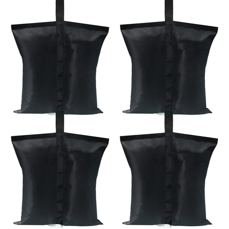 ABCCANOPY Canopy Weights 120 LBS Gazebo Tent Sand Bags,4pcs-Pack (Black) ABCCANOPY