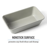Martha Stewart Gallen 9 Inch Nonstick Carbon Steel Loaf Pan - Cool Grey Martha Stewart