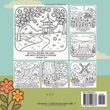 Cozy Christian: Coloring Book Devotional for Adults, Teens, and Kids featuring Cozy Nature Scenes for Relaxation and Reflection (Nature Moments with God) WoodArtSupply