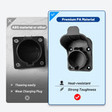 Anina EV Charger Holder SAE J1772 Charging Cable Organizer for Portable Electric Car Charger Cable Hanger Electric Vehicle Charging Cord Holder Wall-Mount Connector Space Saving Anina