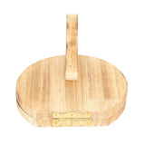 Dough Pressing Tool, Wood Corn Tortilla Press Tool, Dumpling Skin Making Mold with Nonslip Handle, Multifunction Dough Presser Empanada Maker for Homemade Tortillera, Roti, Chapati, Taco TITA-DONG