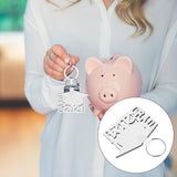 Graduation Keychain Sublimation Blank on Class of 2024 Keyrings Inspirational Keychain Key Holder Pendant Souvenir for Holiday Party NUOBESTY