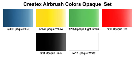 Createx Colors Cre5201 Opaque Airbrush Color, 2 oz, Blue Createx