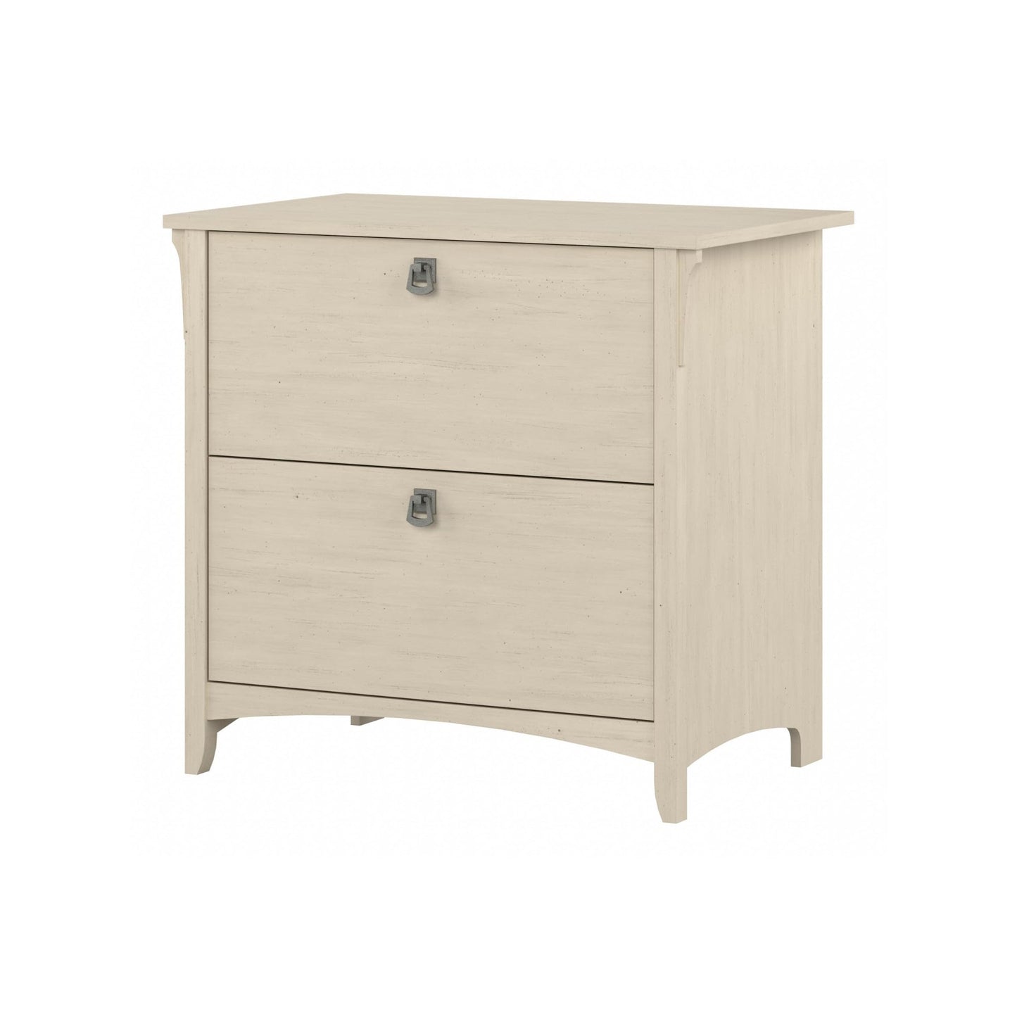 Salinas Farmhouse 2 Drawer Lateral File Cabinet for Home Office Storage - WoodArtSupply