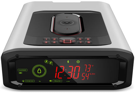 VAULTEK DS5i Smart Station™ Biometric Smart Safe with Dual Wireless Phone Charger + Auto Open Drawer + Bluetooth Safe Management (Alpine White) VAULTEK