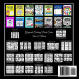 Castles and Queens Grayscale Coloring Book: Learn Grayscale Coloring Techniques with Provided Instruction and Color Blending Charts to Advance Your ... Every Page (Grayscale Coloring Book Series) Majosta