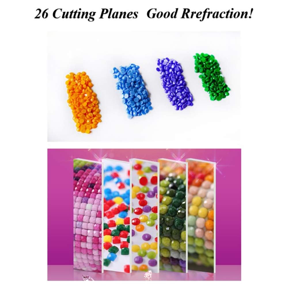 Generic 5D DIY Diamond Art Painting Baseball 16x16 inches for Adults, Full Round Drill Rhinestone Embroidery for Wall Decoration, SUKIMI006 Generic