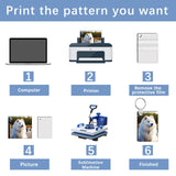 LaiHiulaan 120 Pcs Sublimation Keychain Blanks Rectangle Bulk Products Double Sides 40 MDF Sublimation Keychains Blank with 80 Rings and Clips Heat Transfer for Craft LaiHiulaan