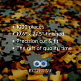 Pooping Puppies Park Party 1000-Piece Puzzle for Adults - Funny Pooping Dogs Jigsaw Puzzle for Dog Lovers & Puppy Owners, Great Prank Gift (1000 Pieces) Better Me