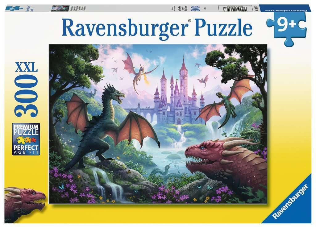 Ravensburger The Wrath of The Dragon Jigsaw Puzzle Jigsaw Puzzle for Adults and Children Age 9 Years Up - 300 Pieces Ravensburger