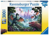 Ravensburger The Wrath of The Dragon Jigsaw Puzzle Jigsaw Puzzle for Adults and Children Age 9 Years Up - 300 Pieces Ravensburger