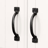 South Shore Farnel 4-Door Storage Cabinet-Pure White, Tall South Shore