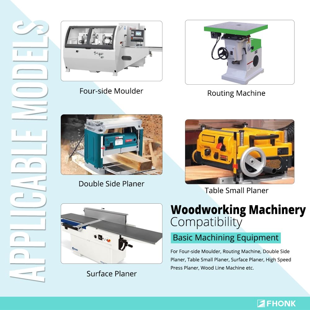 12mm Round Carbide Inserts Knives, Carbide Cutters for Woodworking Turning Tools, Wood Finisher Hollower Tools, 10 Pieces (R-φ12x2.5-30°) FHONK