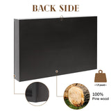 Dog Memorial Gifts for Loss of Dog, Pet Memorial Dog Picture Frame 13" Wooden Shadow Box Display with Collar & Leasd Holder, Sympathy Gift for Loss of Dog/Cat, Wall Hanging & Tabletop (Dark Grey) FITWOWFIT