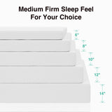 Novilla 8 Inch Full Size Mattress, Memory Foam Mattress Full with Cooling Comfort & High-Density Foam for Contour Support & Restful Sleep, Mattresses in a Box Novilla