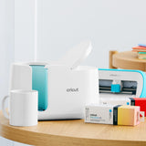 Cricut Blank Mug, Ceramic-Coated, Dishwasher & Microwave Safe Mug to Decorate, Cricut Mug Press & Infusible Ink Compatible,15 Oz Sublimation Mug, Ideal for Crafts and Printing, 2 Count, White Cricut