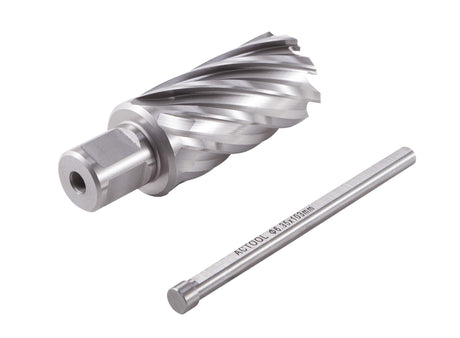 ACTOOL 1-3/16" Diameter × 2" Depth of Cut HSS ANNULAR Cutter with 3/4'' Weldon Shank ACTOOL