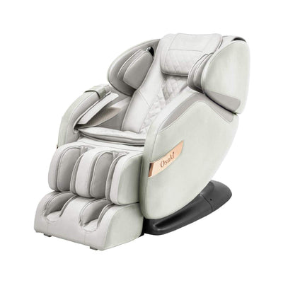 Osaki OS-Champ | Cream & Taupe | 2 Stages Zero Gravity | 18 Air Bag Full-Body Massage Chair | Lumbar Heating | Foot & Calf | 5 Auto Massage Programs | Bluetooth Speaker | Space Saving | Polypropylene