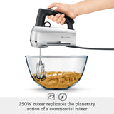 Breville the Handy Mix Scraper Food_Mixer, One Size, Silver Breville