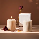 SAEUYVB Soy Wax for Candle Making，Natural Candle Wax for Candle Making, Premium Granulated Soy Wax - Paraffin-Free,Beeswax-Free,20 Cotton Candle Wicks,20 Wick Stickers&2 Centering Devices(5 lbs) SAEUYVB