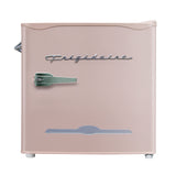 FRIGIDAIRE Coral EFR176- AMZ Retro Mini Refrigerator-Energy Saving-Adjustable Thermostat Control-Side Mounted Bottle Opener-Ideal for for Dorm, Office, RV, Garage, Apartment 1.6 Cubic Feet Frigidaire