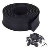 M-D Building Products 03723 9 ft. Black Rubber Garage Door Bottom Seal M-D Building Products