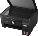 Epson EcoTank ET-2800 Wireless Color All-in-One Inkjet Printer, Print & Copy & Scan, 1200x2400 dpi, 1.44" Color LCD Display, Cartridge-Free, Photo Printing, Bundle with Printer Cable Epson