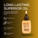 Horace Whitlock's Clock Oil 100%Synthetic Clock Oil Horace Whitlock