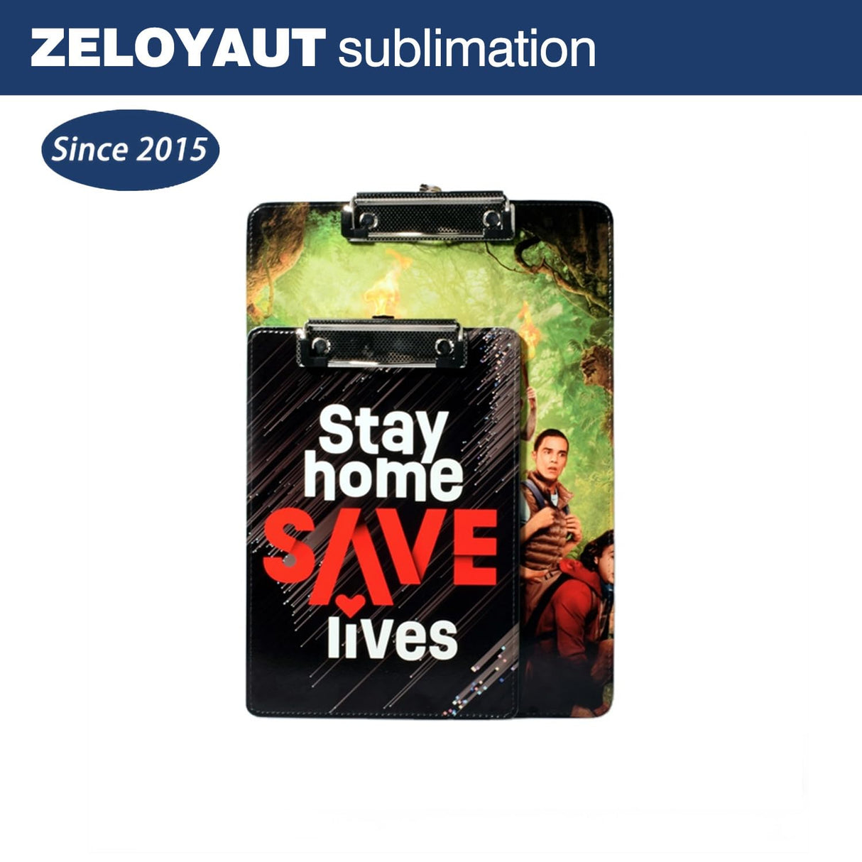 2pcs PU Clipboards, Sublimation Clipboards Office whiteboard Low Profile Folder Standard A4 Letter Size for use in Offices and classrooms Zeloyaut