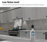 IKTCH 30 inch Built-in/Insert Range Hood 900 CFM, Ducted/Ductless Convertible Duct, Stainless Steel Kitchen Vent Hood with 4 Speed Gesture Sensing&Touch Control Panel(IKB01-30) IKTCH