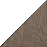 Convenience Concepts Oxford Console Table with Shelf, Driftwood/White Convenience Concepts